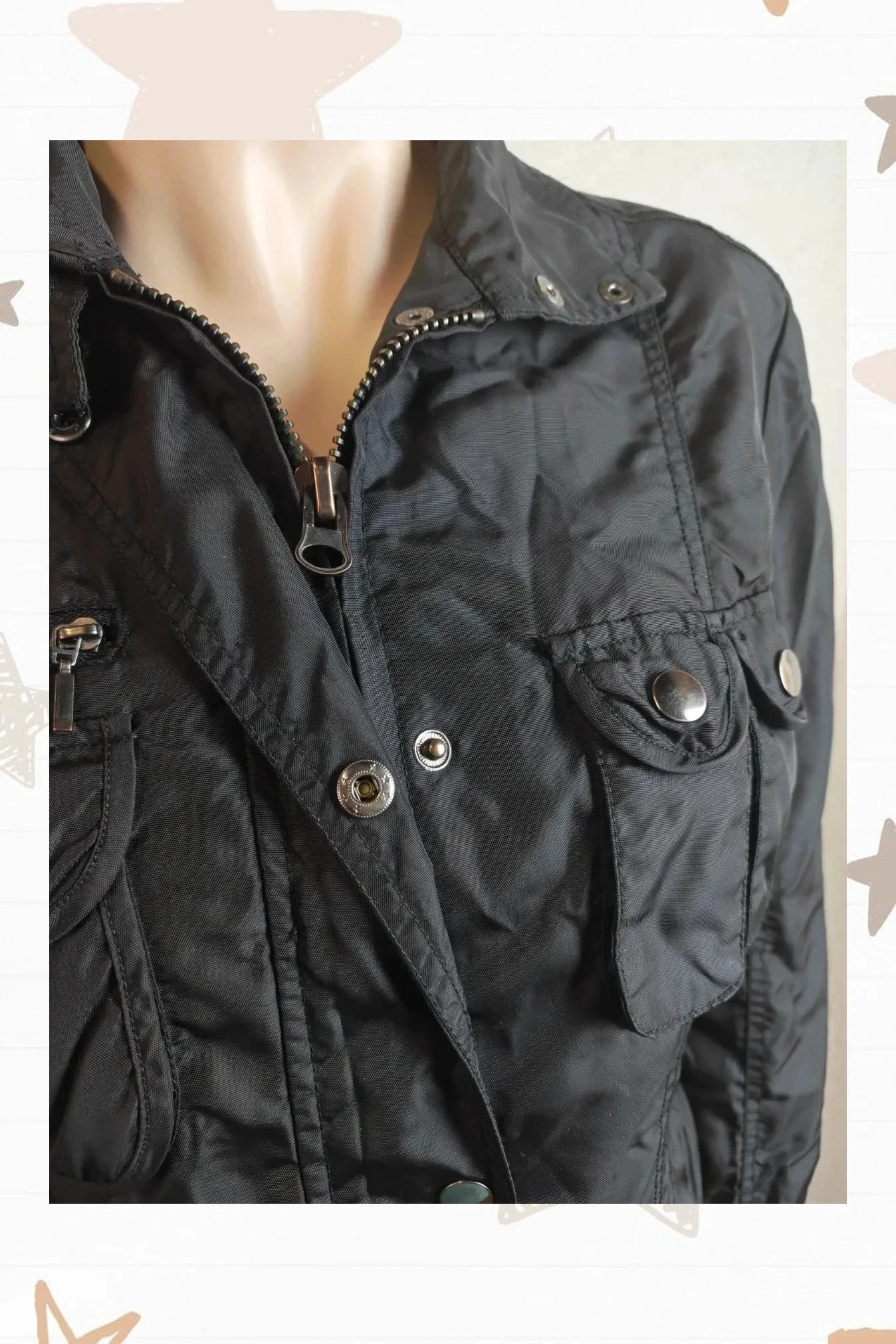 Lichte Gerry Denim-jas - M slank – photo 2